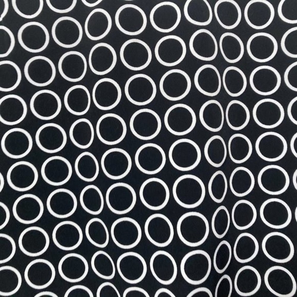 Black & White Circle Skirt Size 0 The Limited